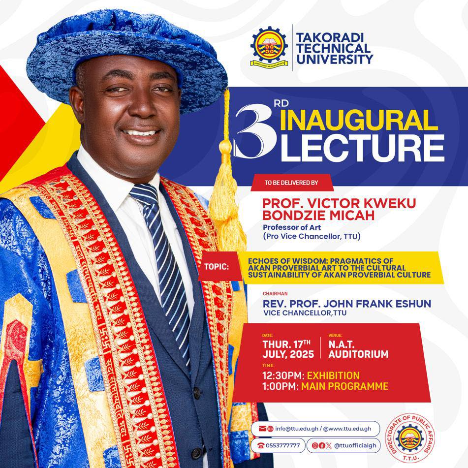 Pro Vice Chancellor delivering public lecture at TTU