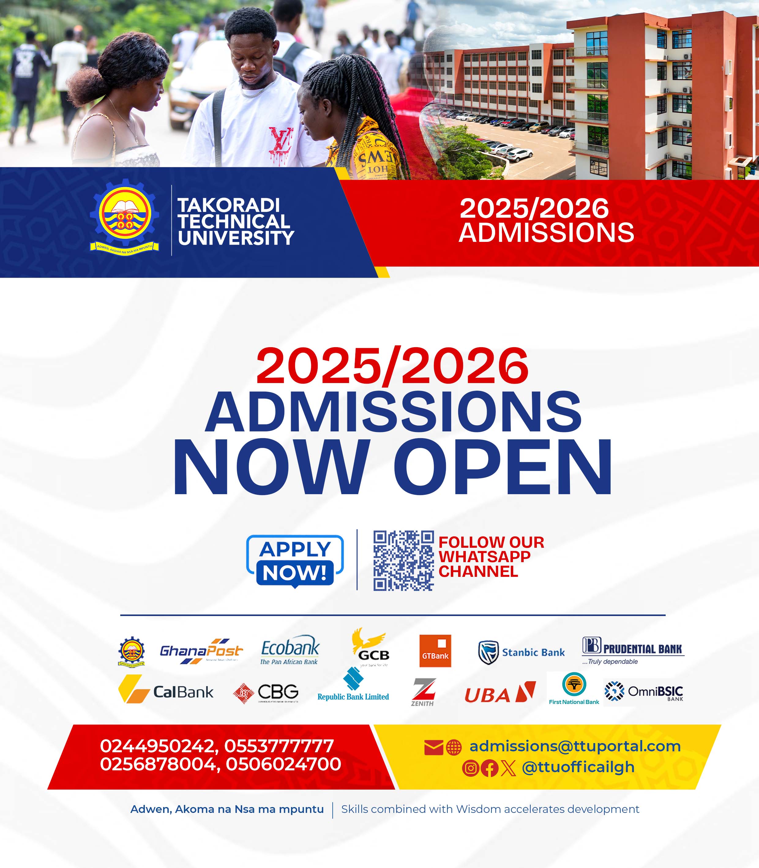 Admissions Open